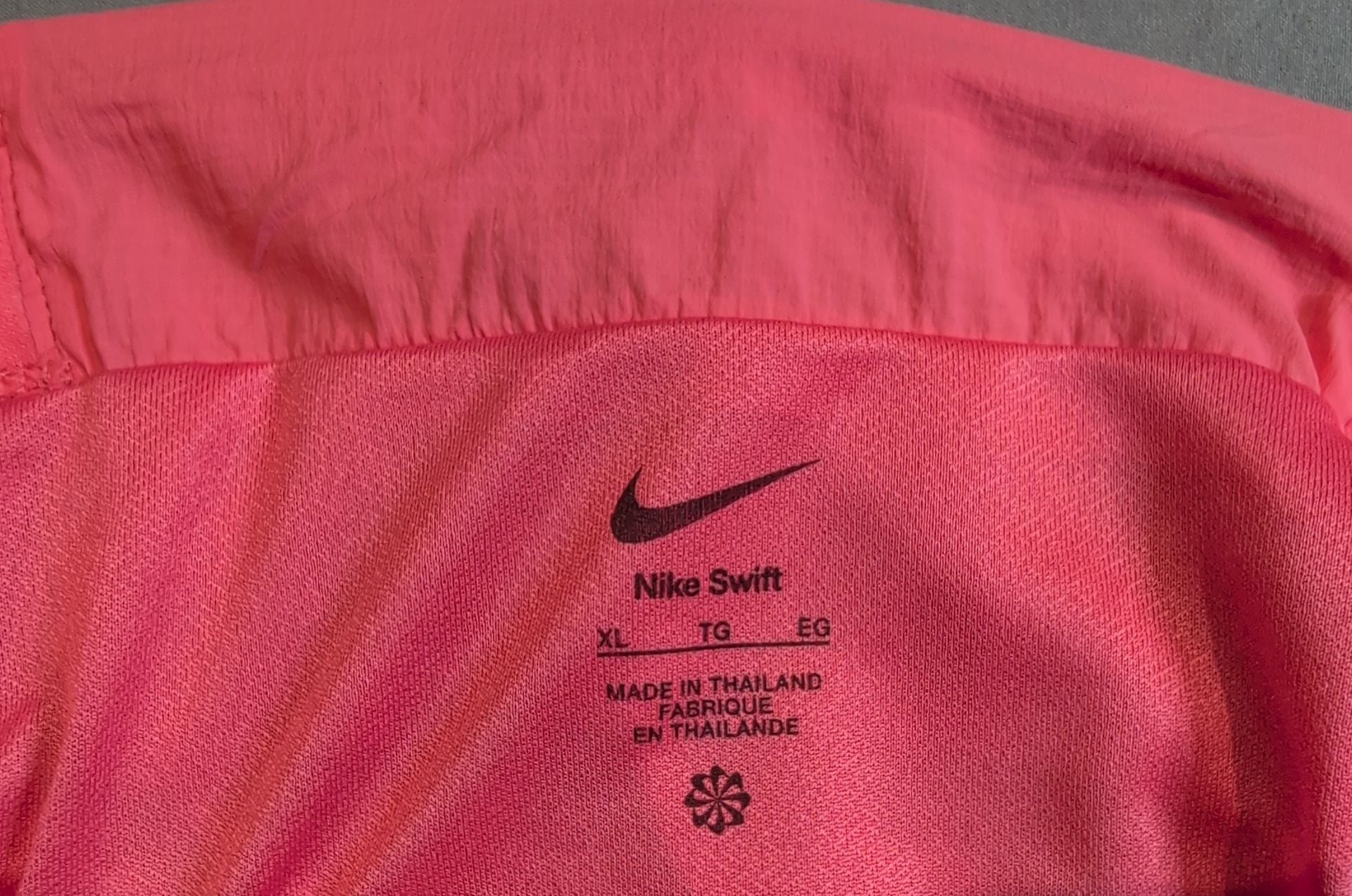 Nike Swift Running Shorts Size XL Pink High-Waisted Brief-Lined NWT 4
