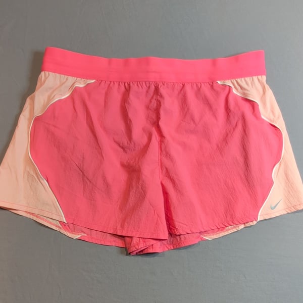 Nike Swift Running Shorts Size XL Pink High-Waisted Brief-Lined NWT