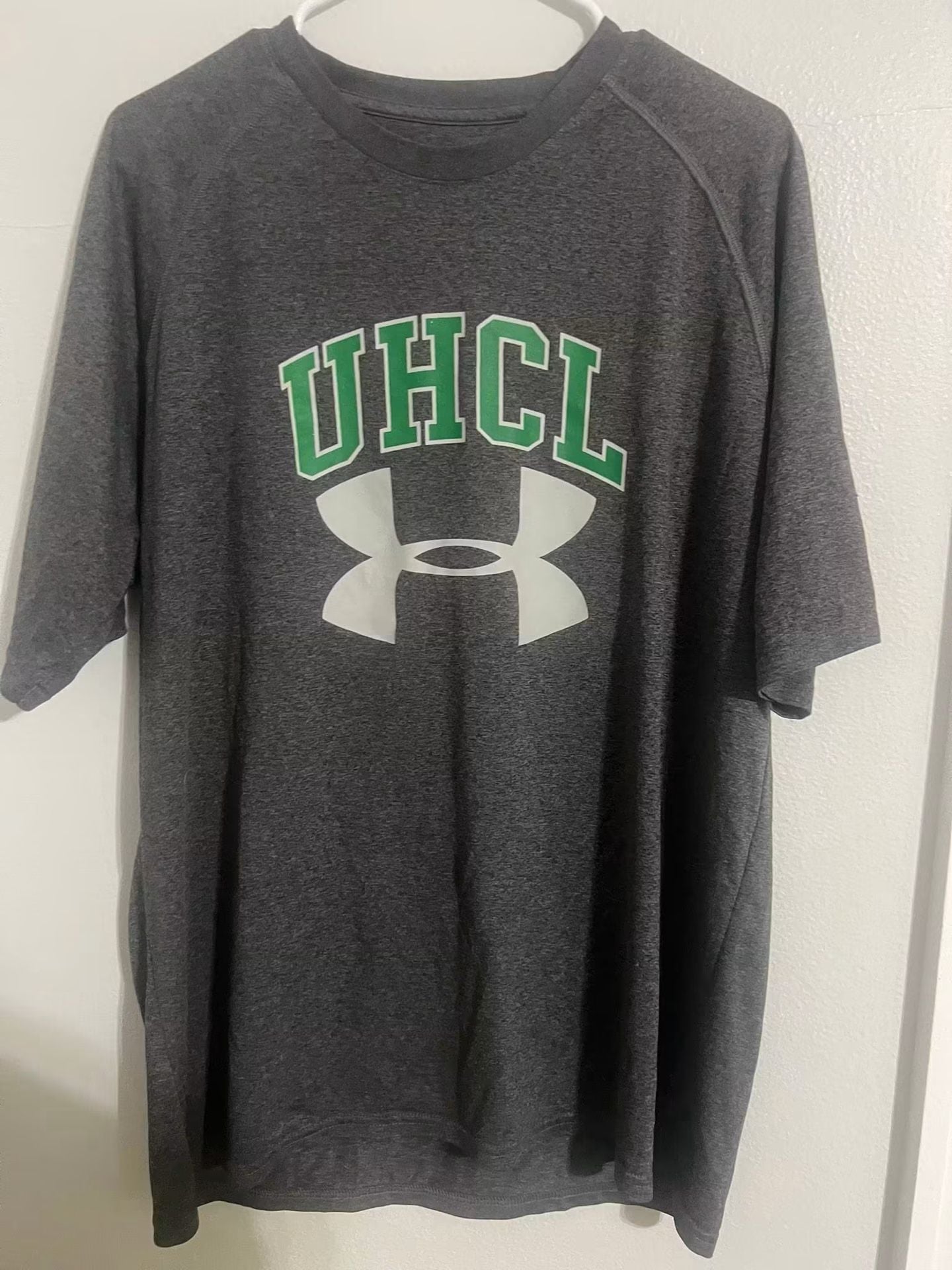 Under Armour UHCL T-Shirt Size XL Gray Short Sleeve Athletic Tee 2