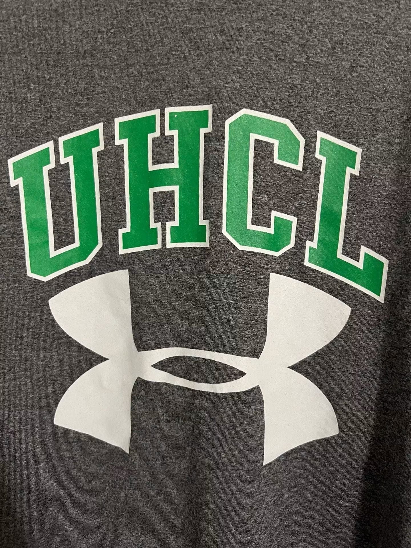 Under Armour UHCL T-Shirt Size XL Gray Short Sleeve Athletic Tee 3