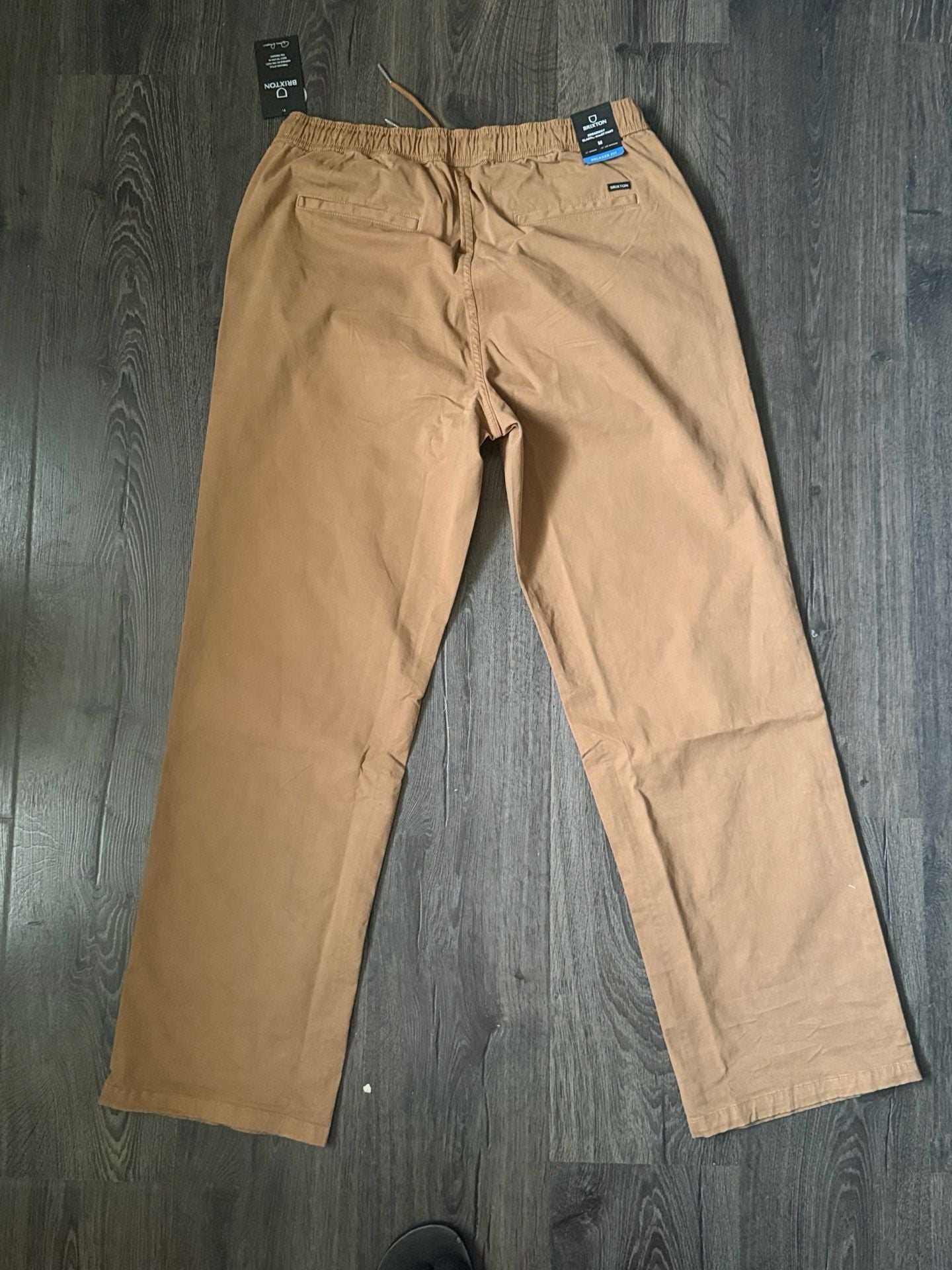 Brixton Broadway Elastic Waist Relaxed Pant Size M Washed Copper 7