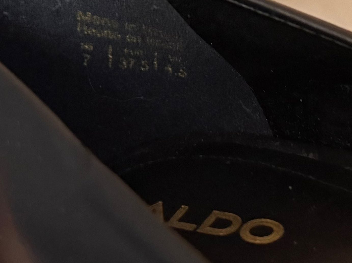 Aldo Completa Size 7 Black Stiletto Pumps 9