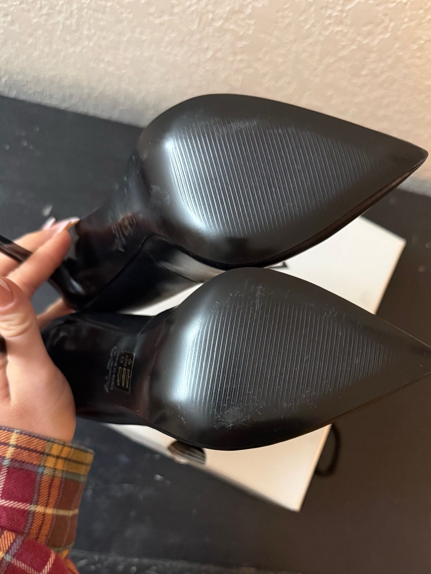 Aldo Completa Size 7 Black Stiletto Pumps 4