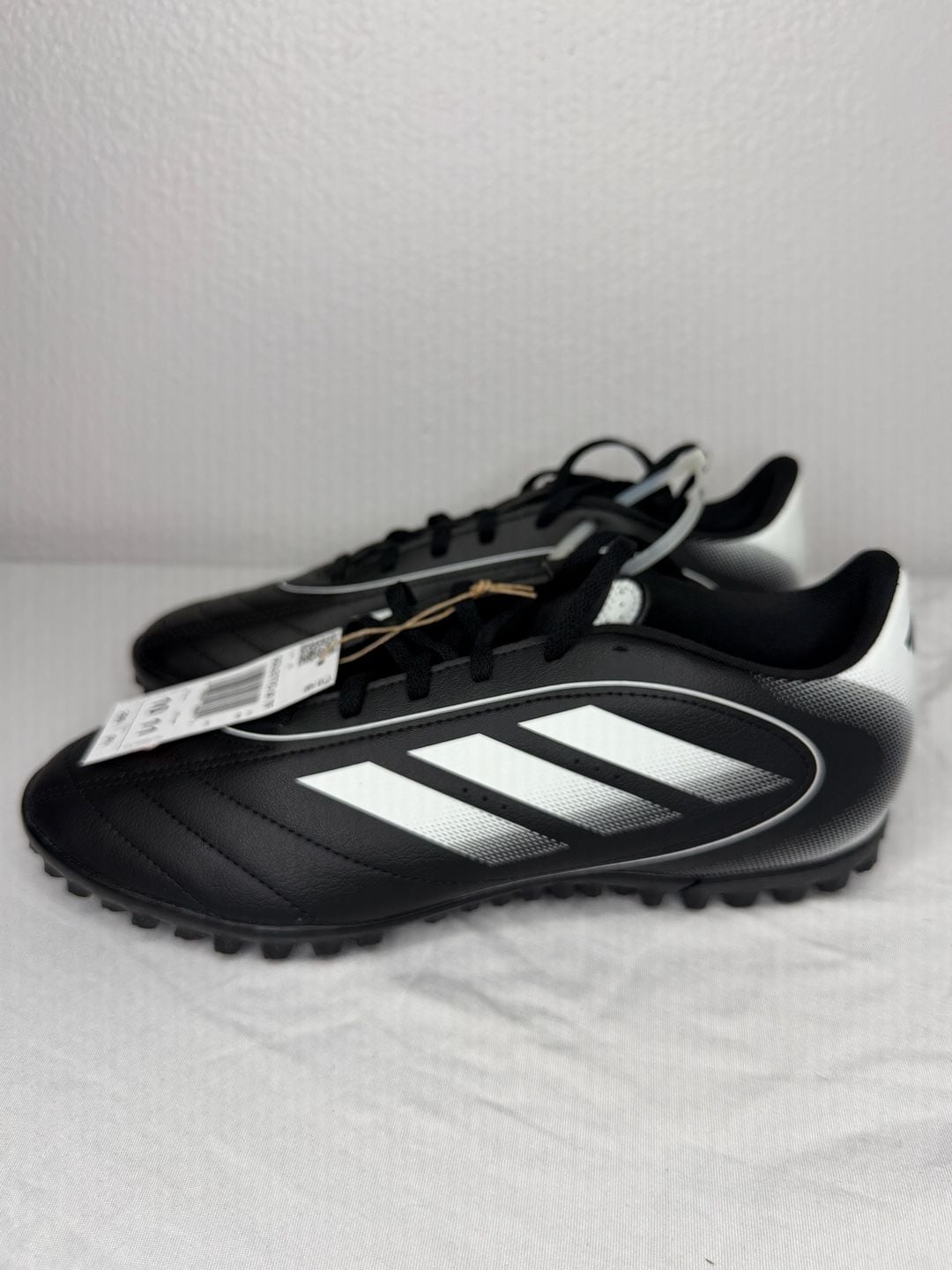 Adidas Goletto IX TF Size 11 Black White Turf Soccer Cleats 2