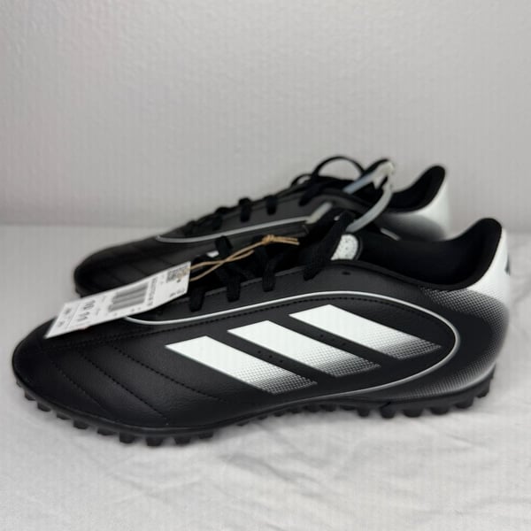 Adidas Goletto IX TF Size 11 Black White Turf Soccer Cleats
