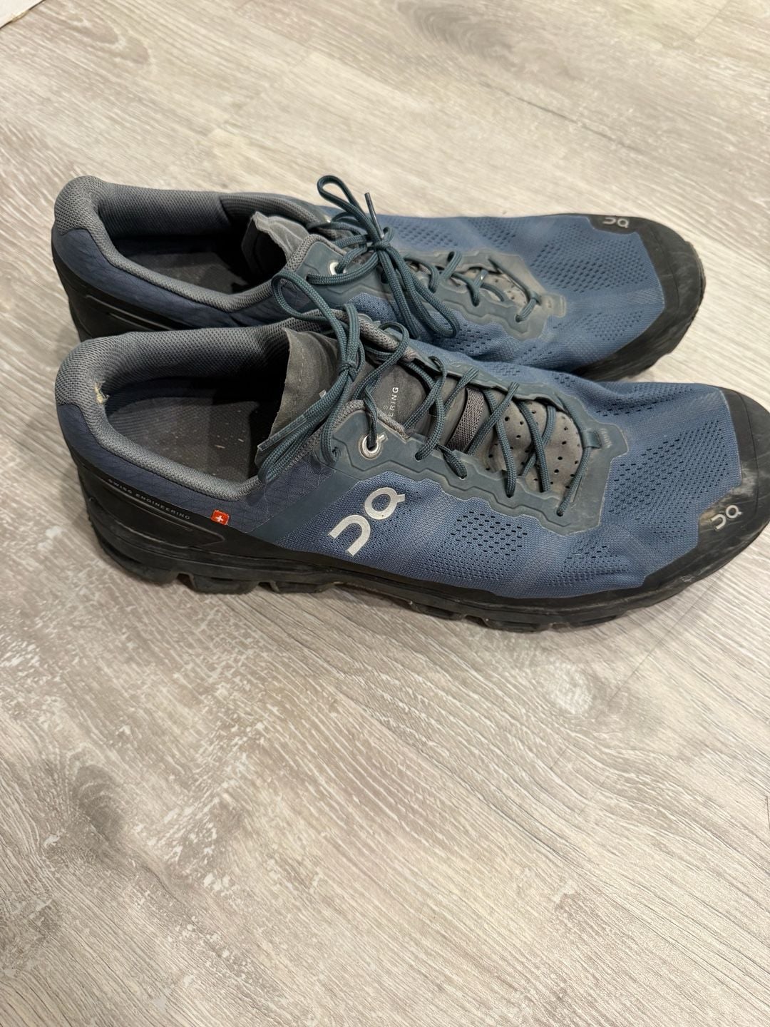 On Cloudventure Size 12.5 Blue Trail Running Shoes 3