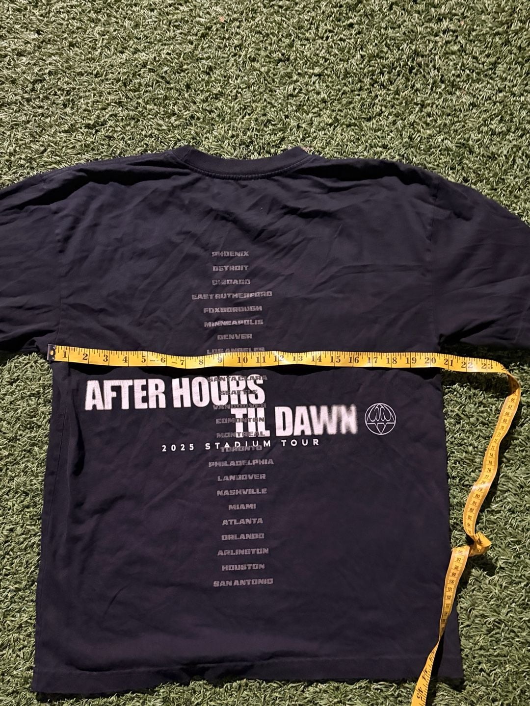 The Weeknd After Hours Til Dawn Stadium Tour T-Shirt Black 5