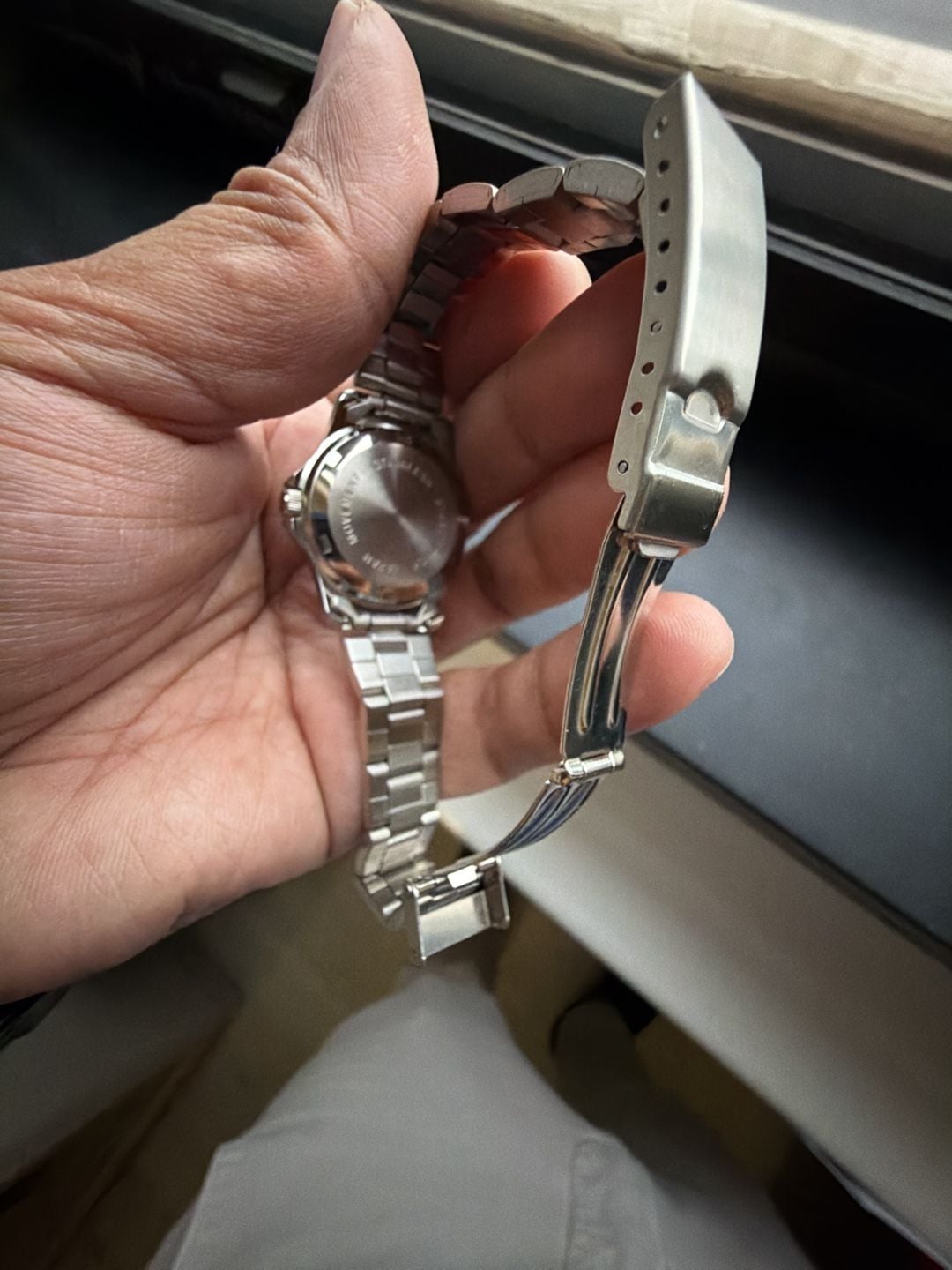 Family Dollar Quartz Analog Water Resistant Watch Silver Tone Stainless Steel 4