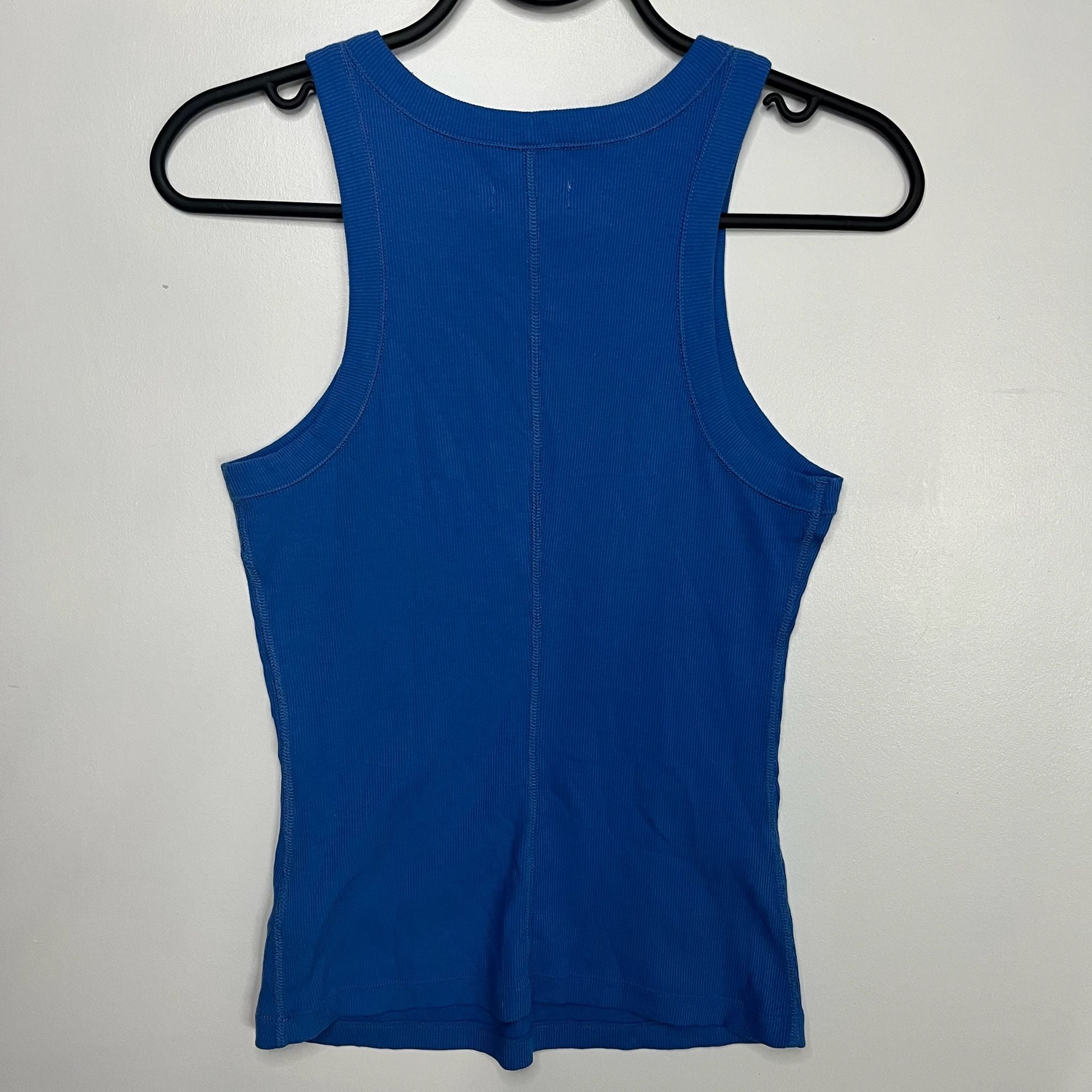 johnnie-O Heritage Cotton Blend Tank Top Royal Blue Size XS 5