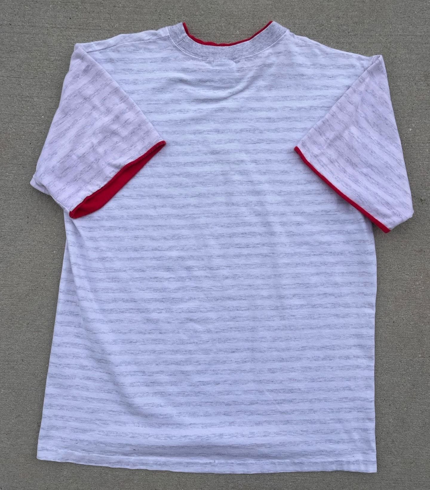 Vintage 90’s GE Aircraft Engines CCoE Picnic Ringer T-Shirt 11