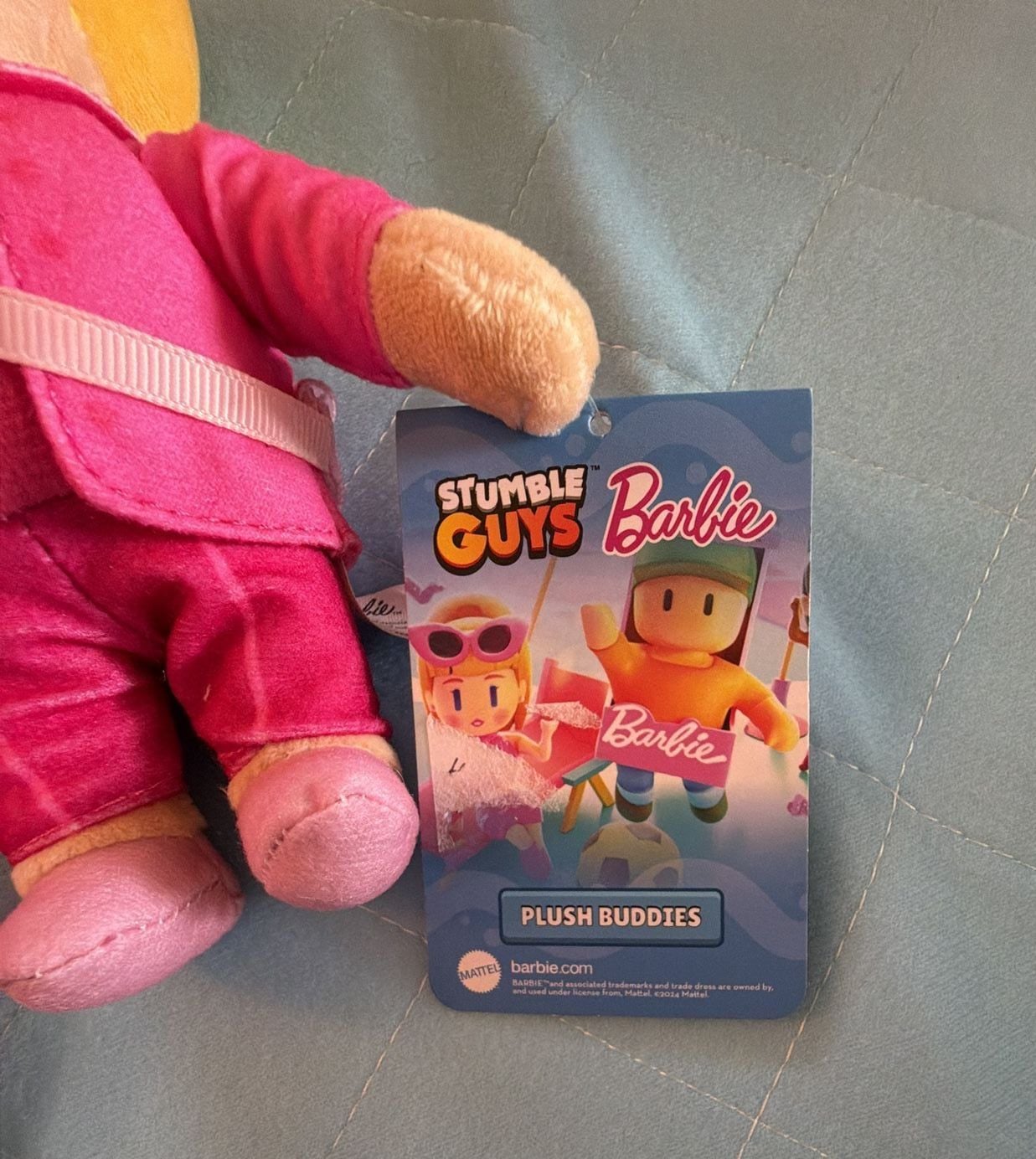 Mattel Stumble Guys Barbie Plush Buddies Size 8" inches. Limited Edition 3