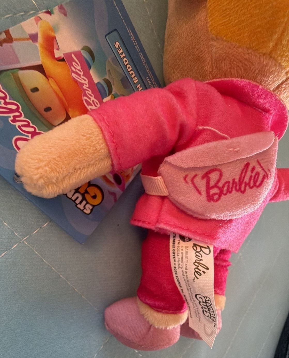Mattel Stumble Guys Barbie Plush Buddies Size 8" inches. Limited Edition 9