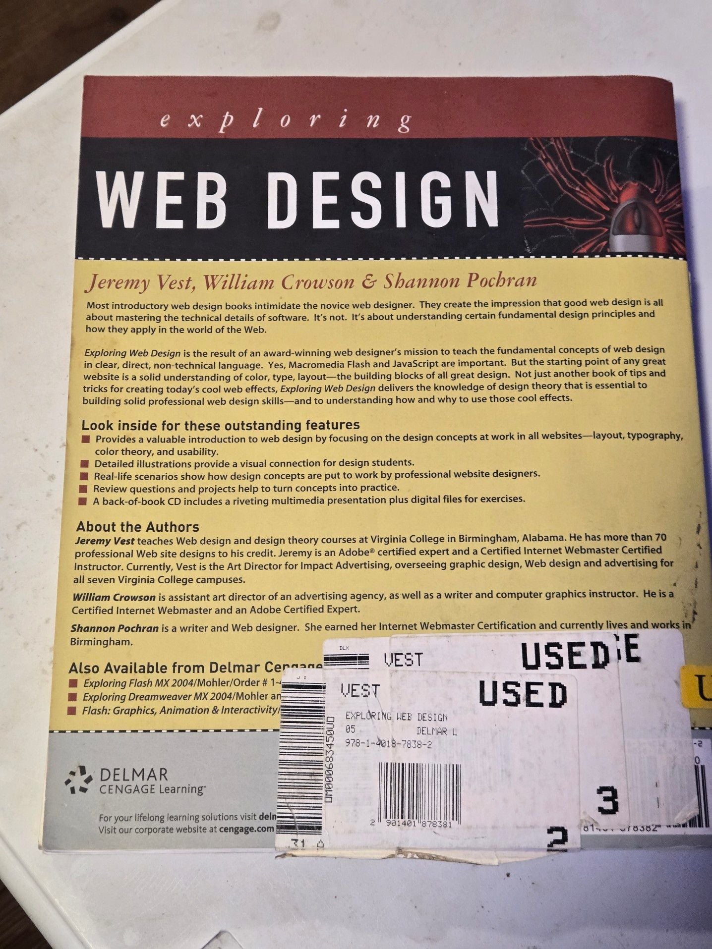 Exploring Web Design An In-Depth Guide Jeremy Vest William Crowson 2