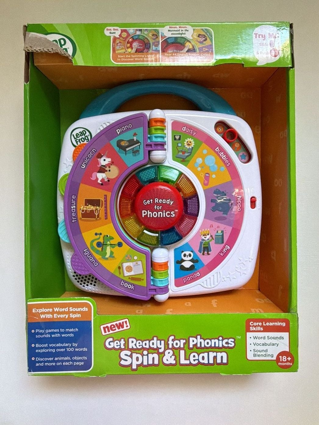 LeapFrog Get Ready for Phonics Spin & Learn Toy 1