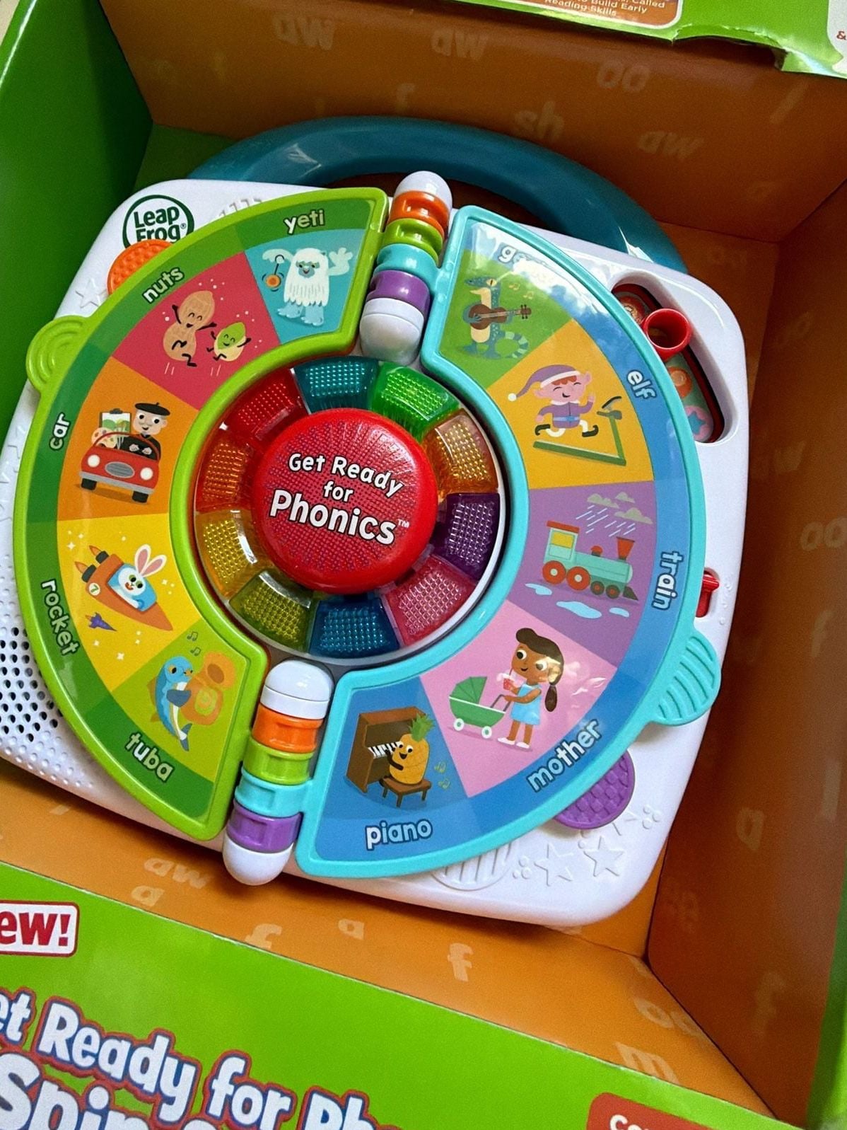 LeapFrog Get Ready for Phonics Spin & Learn Toy 10