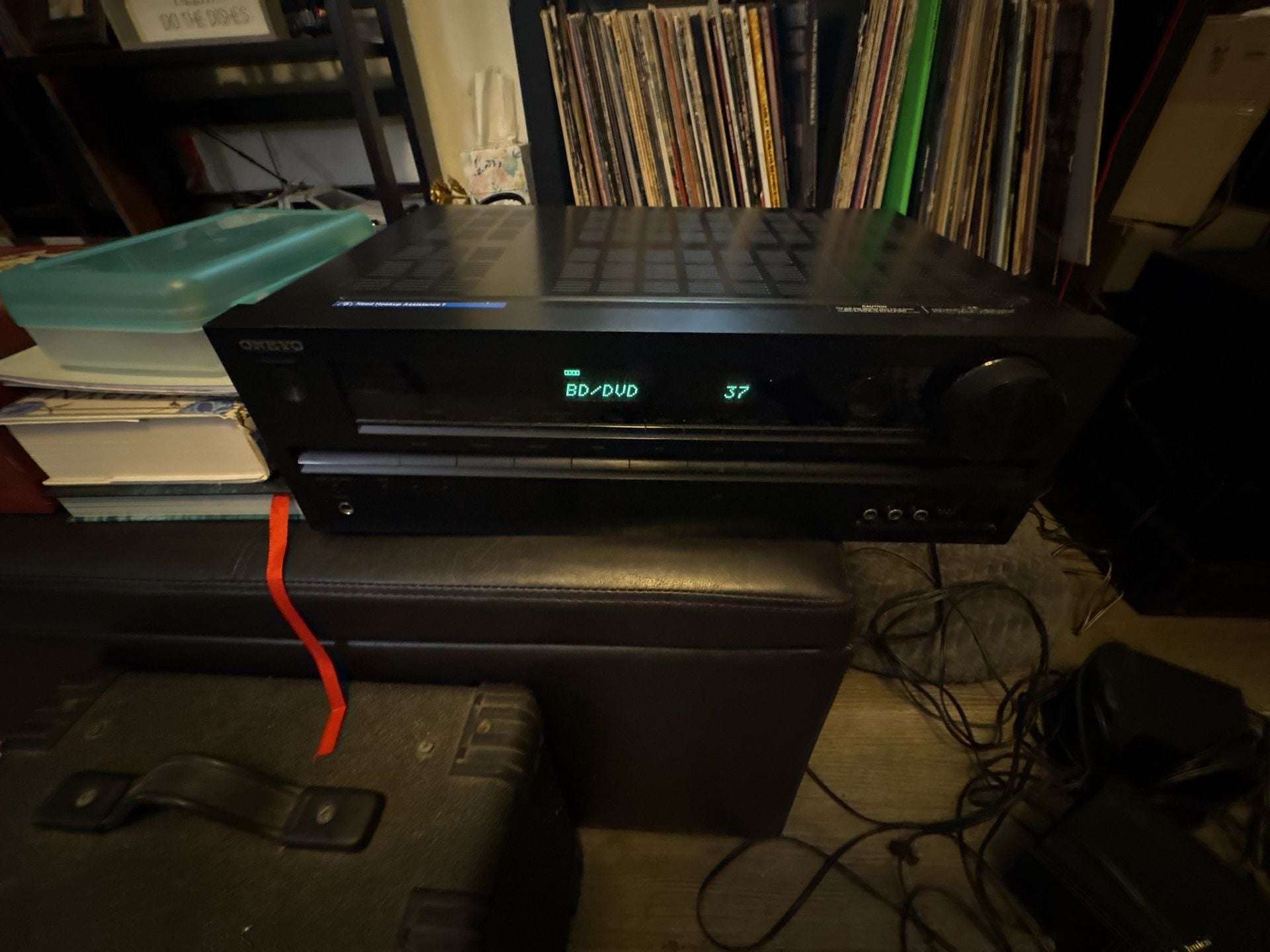 Onkyo TX-SR309 AV Receiver Black Home Theater Stereo 1