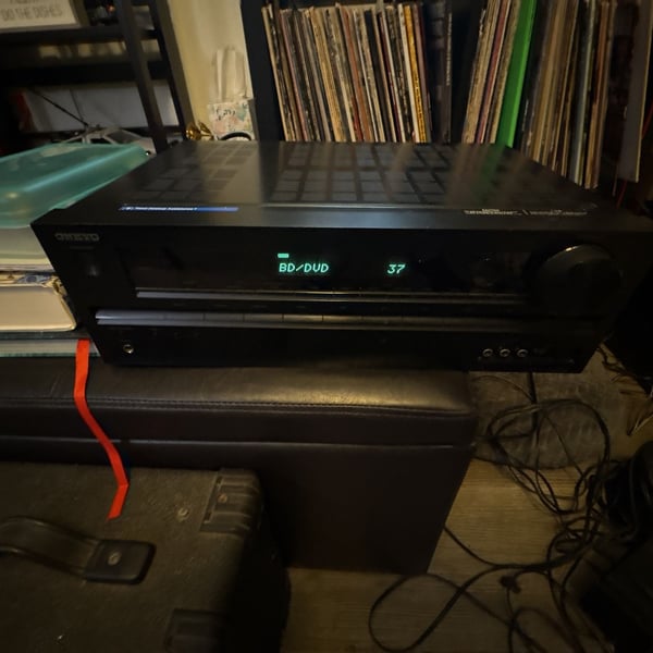 Onkyo TX-SR309 AV Receiver Black Home Theater Stereo
