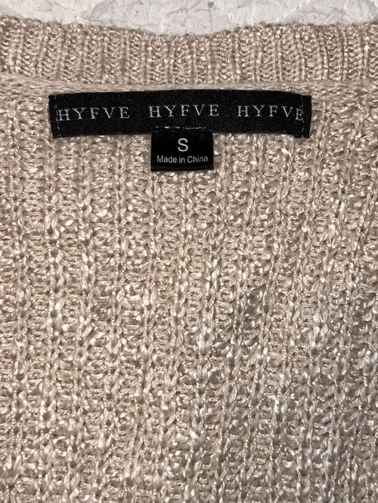 HYFVE Lace Up Shoulder Sweater 5
