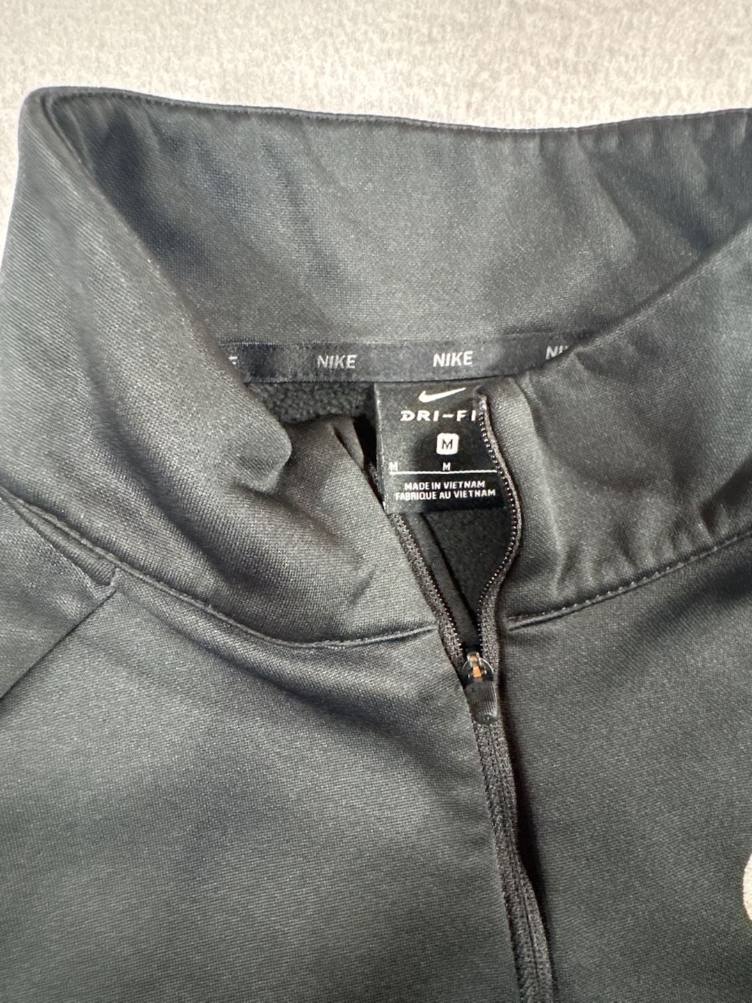 Nike Dri-FIT 1/4 Zip Pullover Size M Black 7