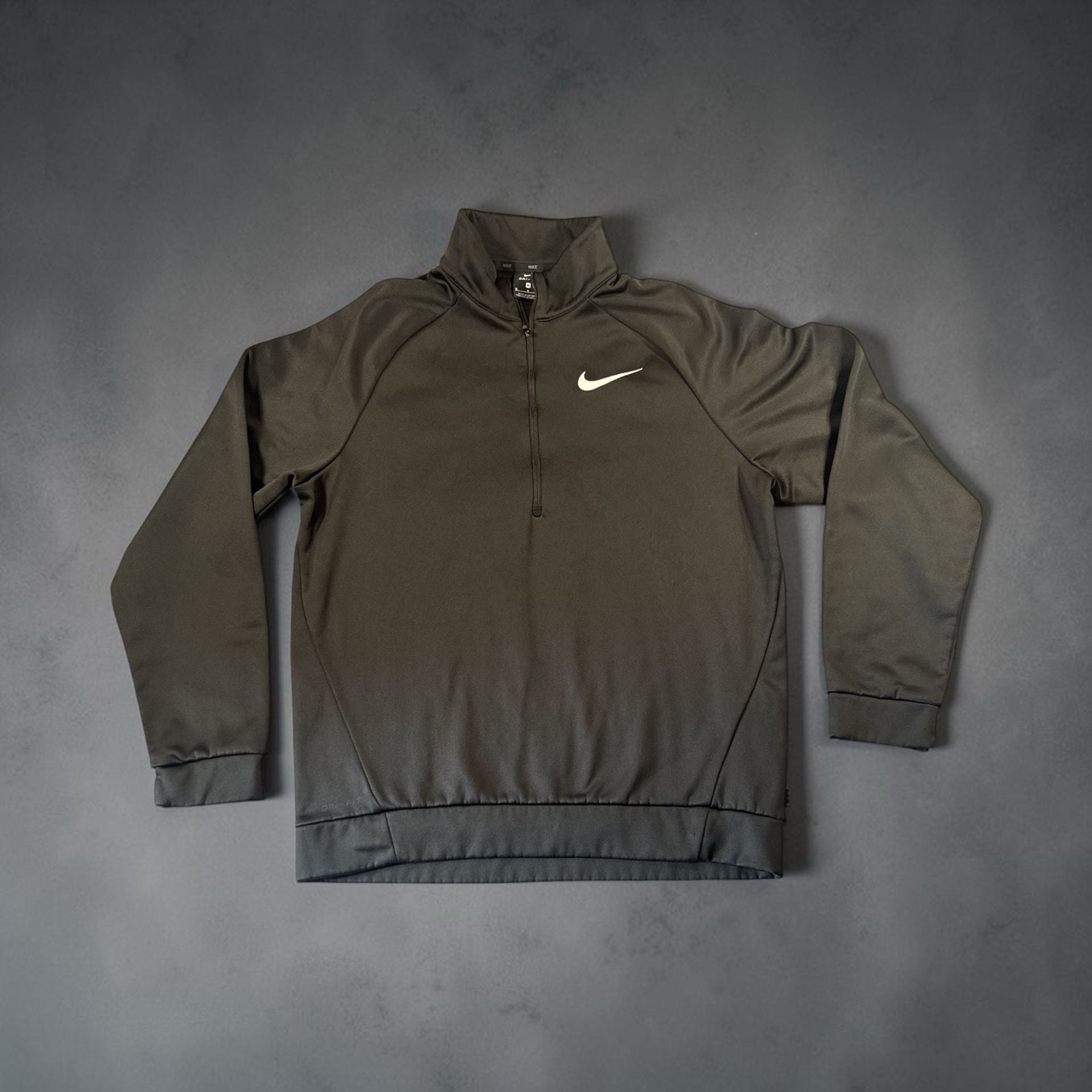 Nike Dri-FIT 1/4 Zip Pullover Size M Black 2