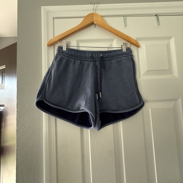 TravisMathew Terry Sweatshorts Size M Blue Fleece Lounge Shorts