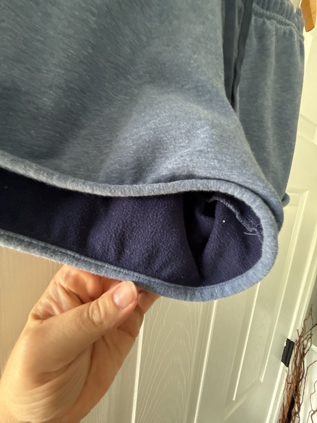 TravisMathew Terry Sweatshorts Size M Blue Fleece Lounge Shorts 3