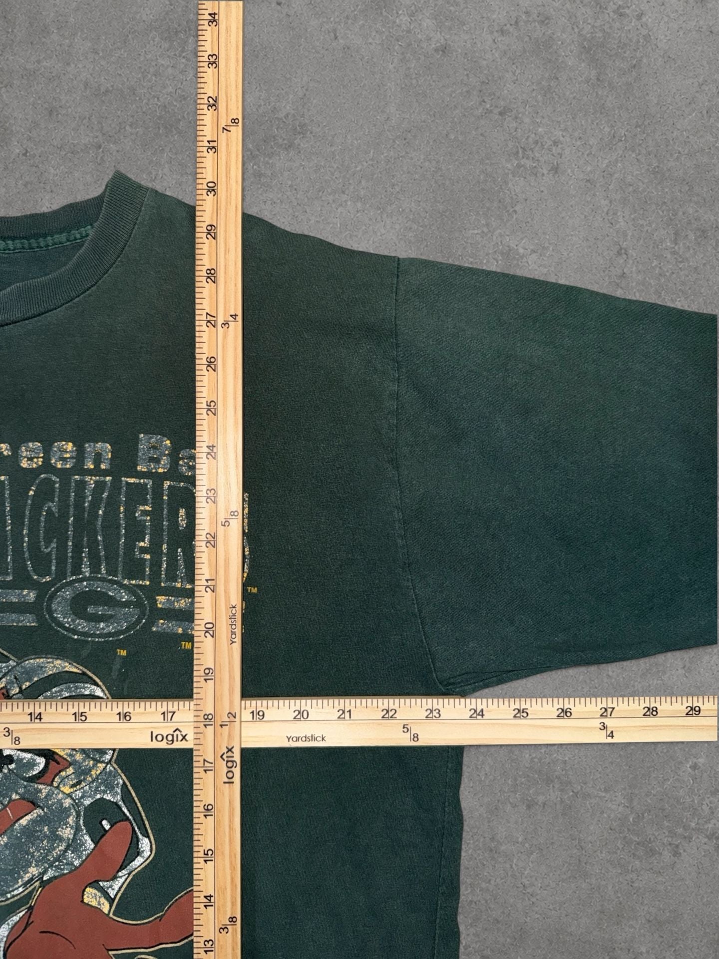 Vintage 1992 Green Bay Packers Taz T-Shirt 7