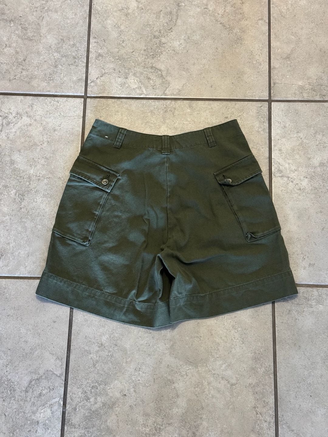 Nike Life Woven Cargo Shorts Size 28 Olive Green 5