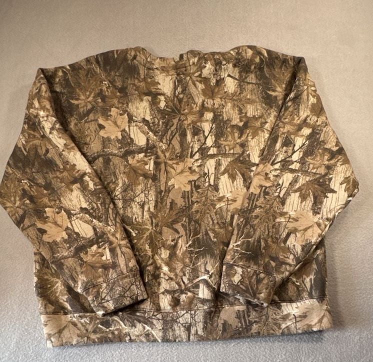 Hollister UCLA Bruins Crewneck Sweatshirt XL Camo Boxy Fit 6