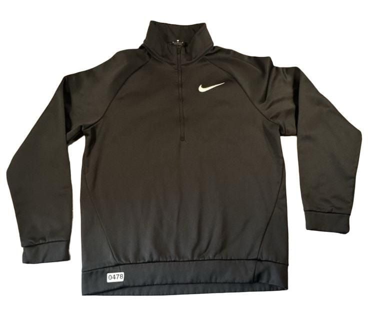 Nike Dri-FIT 1/4 Zip Pullover Size M Black 4
