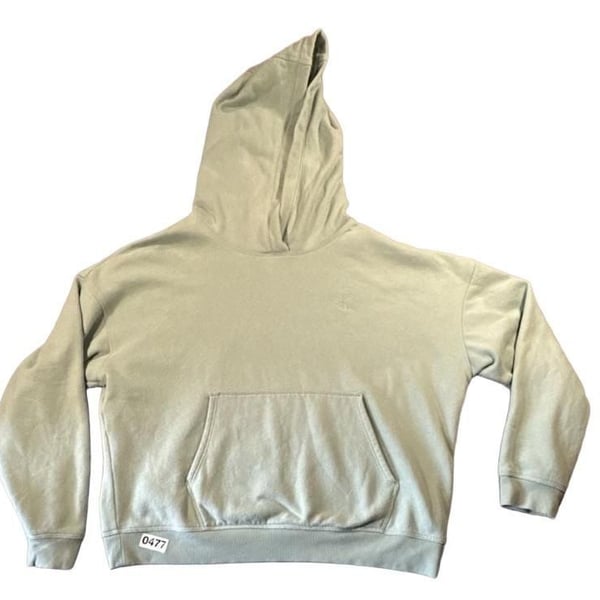Calvin Klein Hoodie Sage Green Embroidery CK Logo