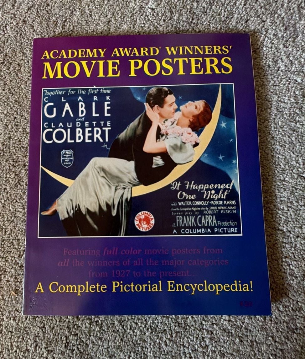 Lot of 3, Academy Award Winners Movie Posters, Pictorial Encyclopedia. 1