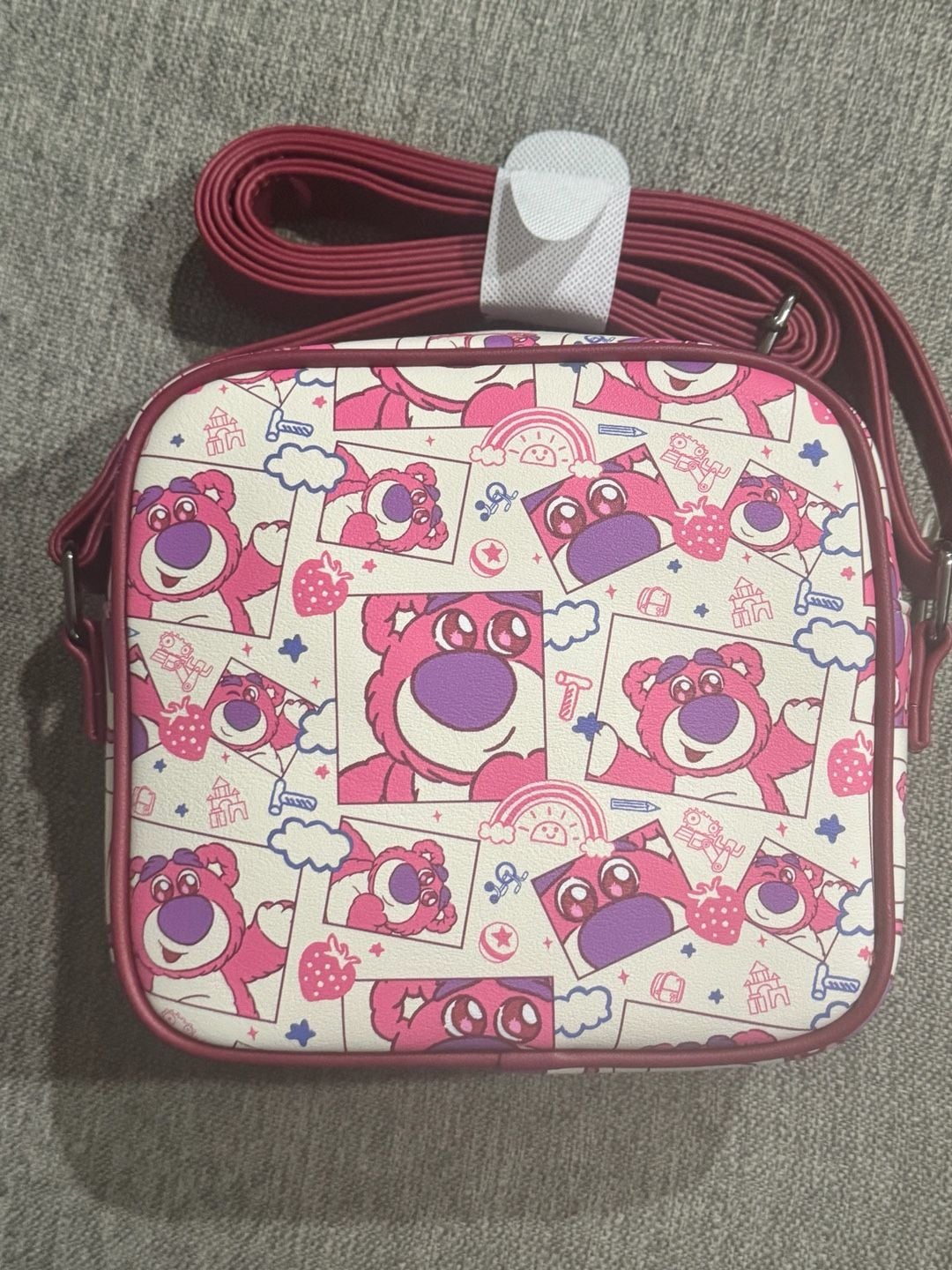 Loungefly Pixar Lotso Crossbody Bag (Soft tag) 3