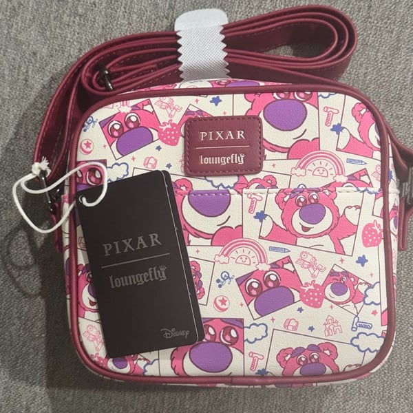 Loungefly Pixar Lotso Crossbody Bag (Soft tag)