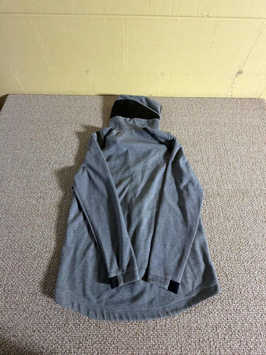 Nike Dry Hyper Elite Showtime Hoodie Size L Gray Polyester Full Zip 6