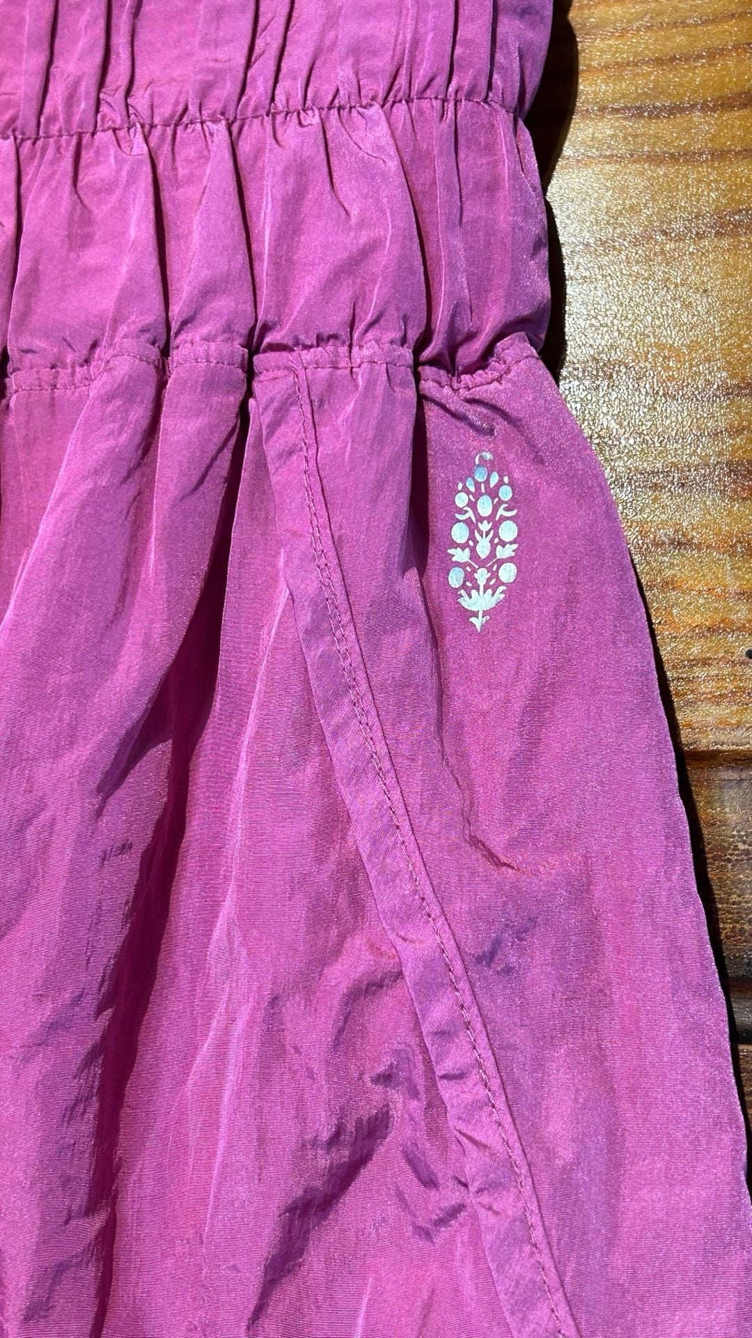 FP Movement The Way Home Shorts Size M Pink Athletic Running 3
