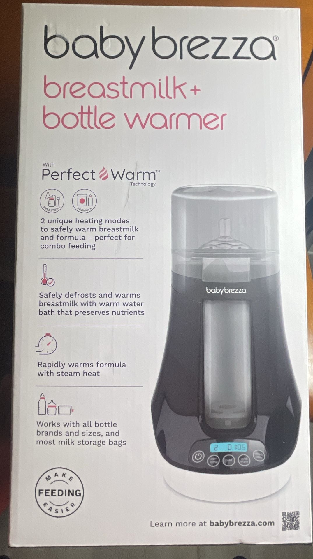 Baby Brezza Breastmilk and Bottle Warmer 1