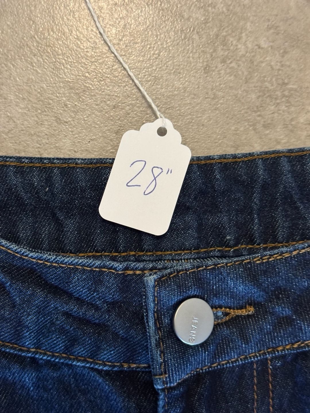 Wake Jeans Cargo Denim Size 28 Dark Wash Baggy 6