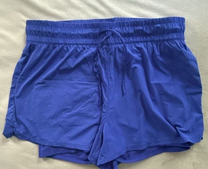 Spyder Active Shorts Size L Blue Athletic Running 2