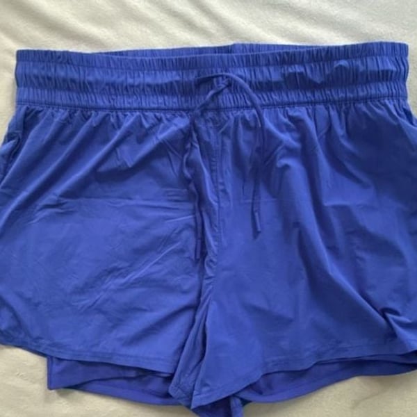 Spyder Active Shorts Size L Blue Athletic Running