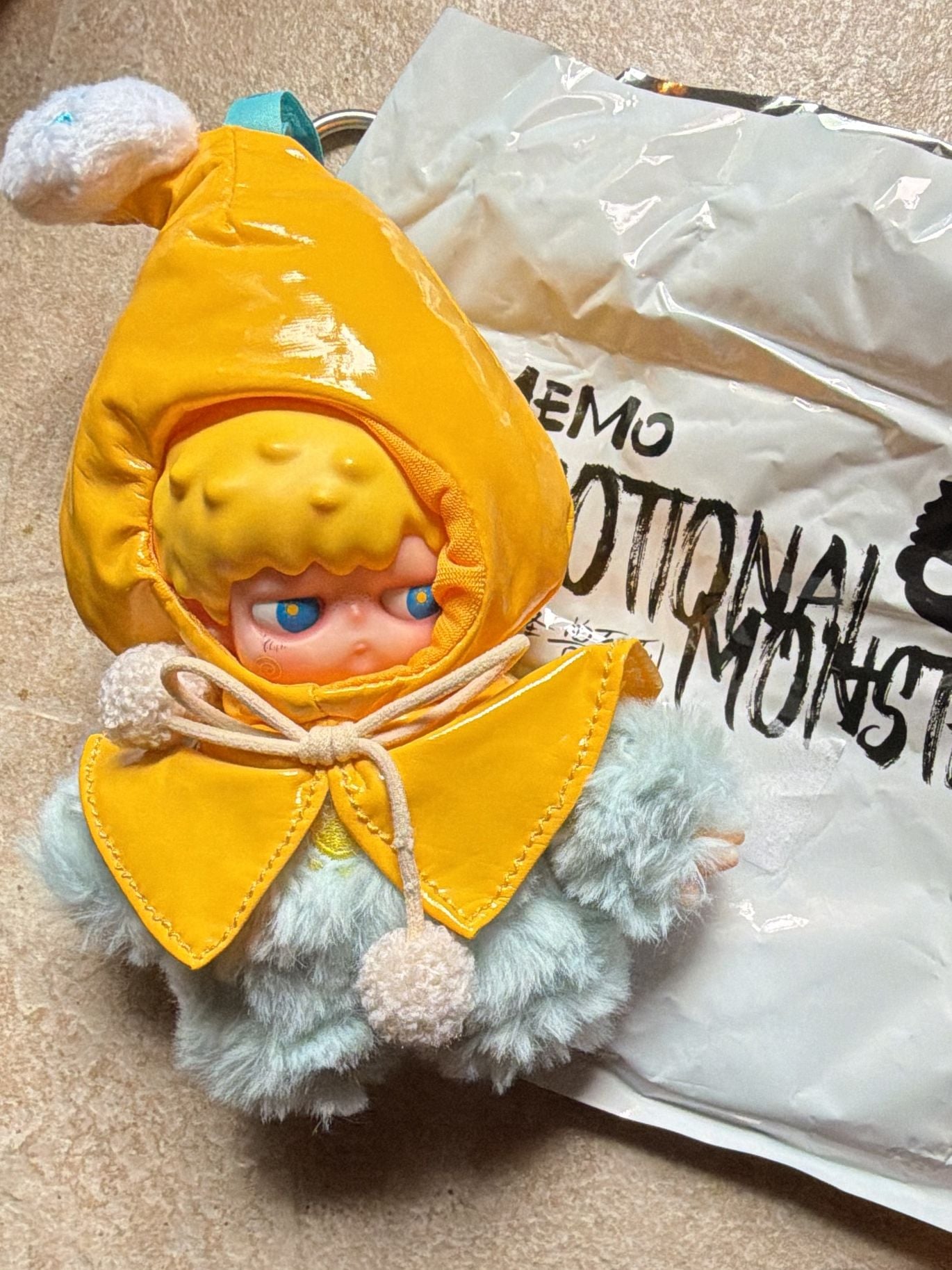 Memo Emotional Little Monsters Plush Blind Box Keychain 1