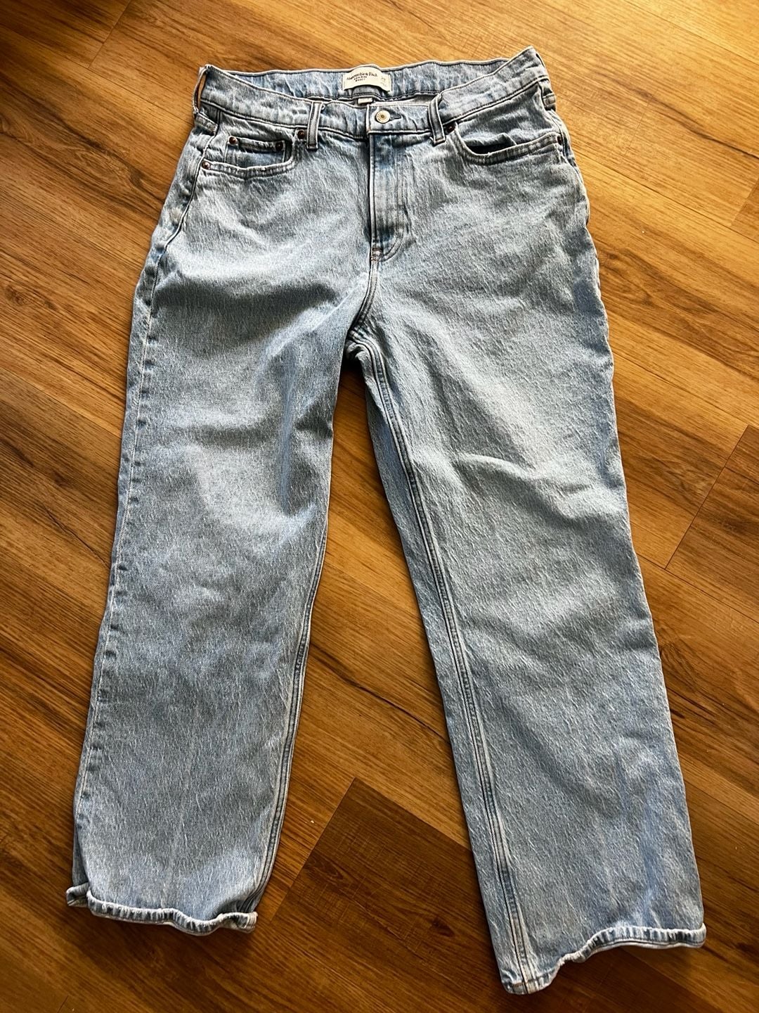 Abercrombie & Fitch Low Rise Baggy Jeans Size 29 Short 2