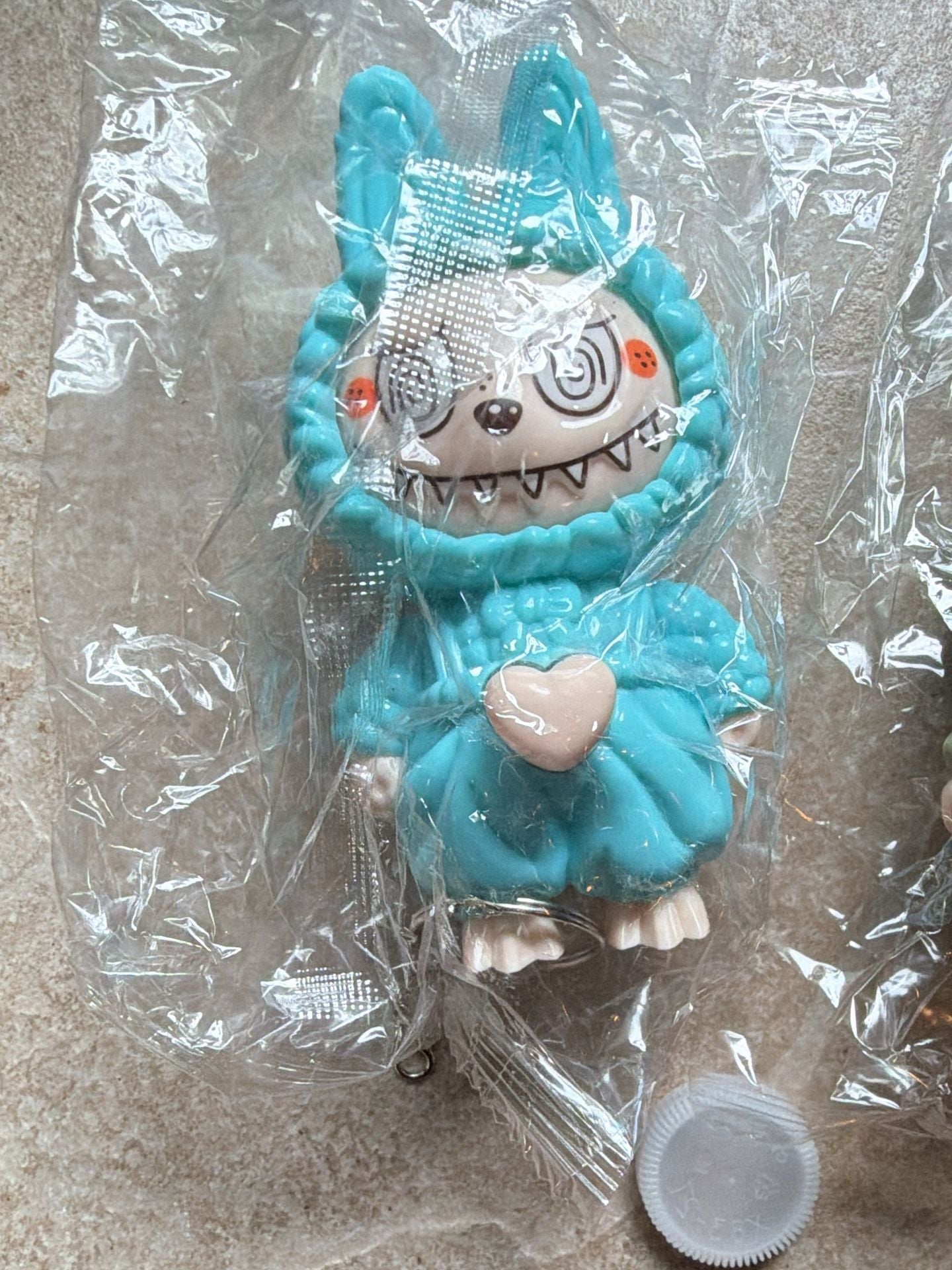Labubu Face-Changing Doll Keychain Set of 2 3
