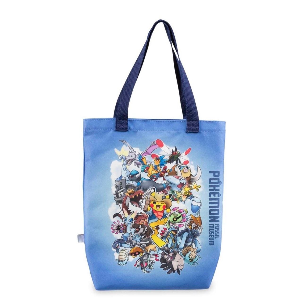 Pokemon Fossil Museum Tote Bag Blue 1