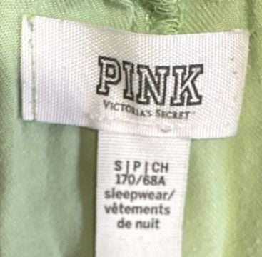 PINK Victoria's Secret Boxy Pajama Sleep Shorts Size S Green Pink Lot 4