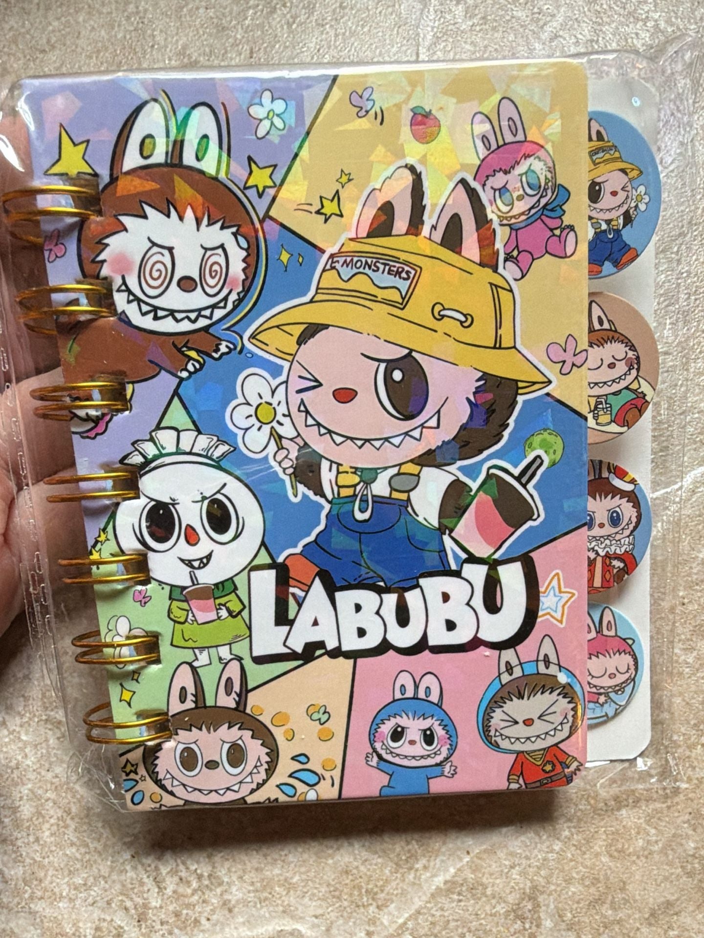 Labubu Cartoon MINI Spiral Notebook Set of 3 8