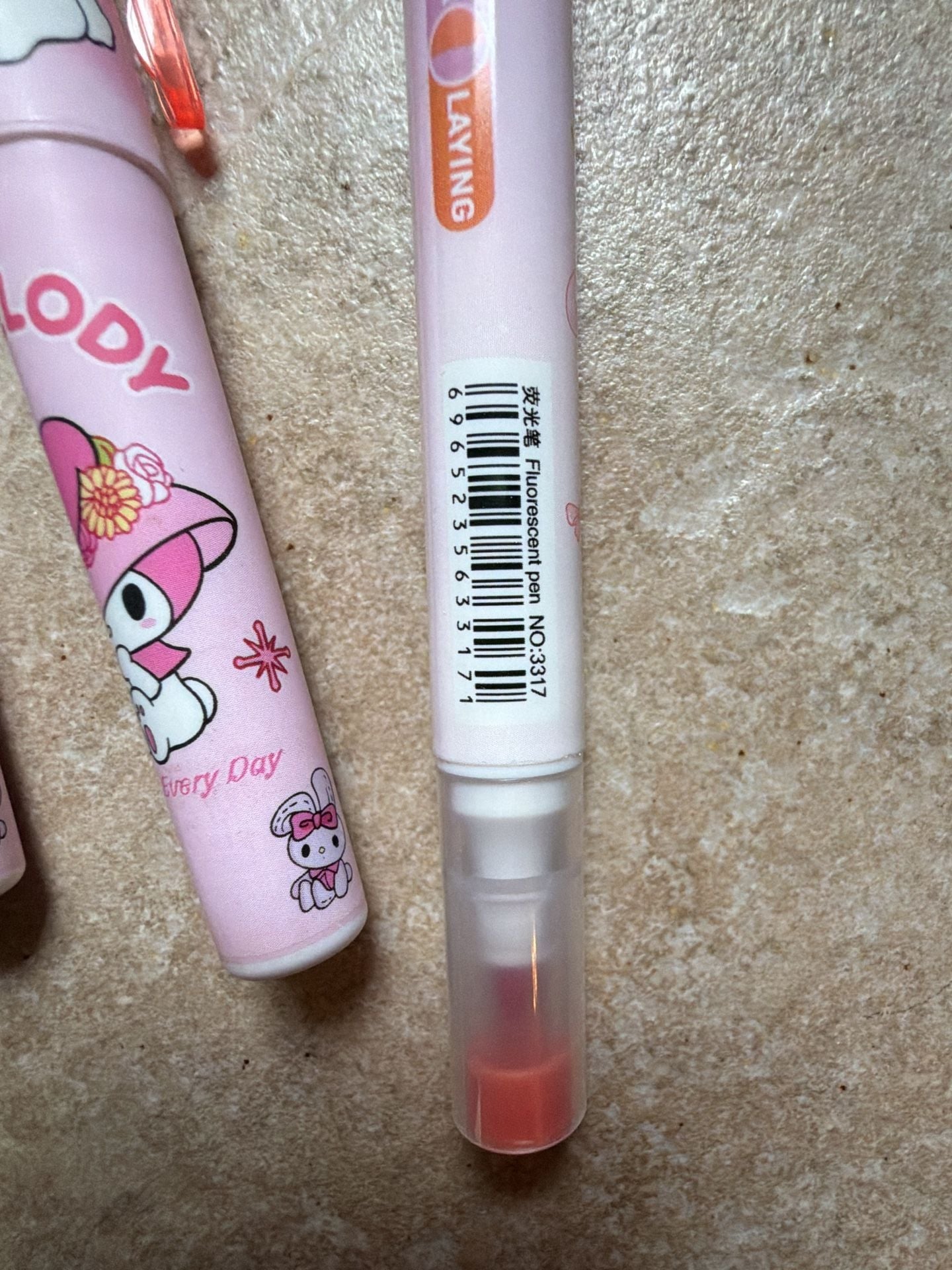 New Sanrio My Melody Pens And Highlighters Set 5