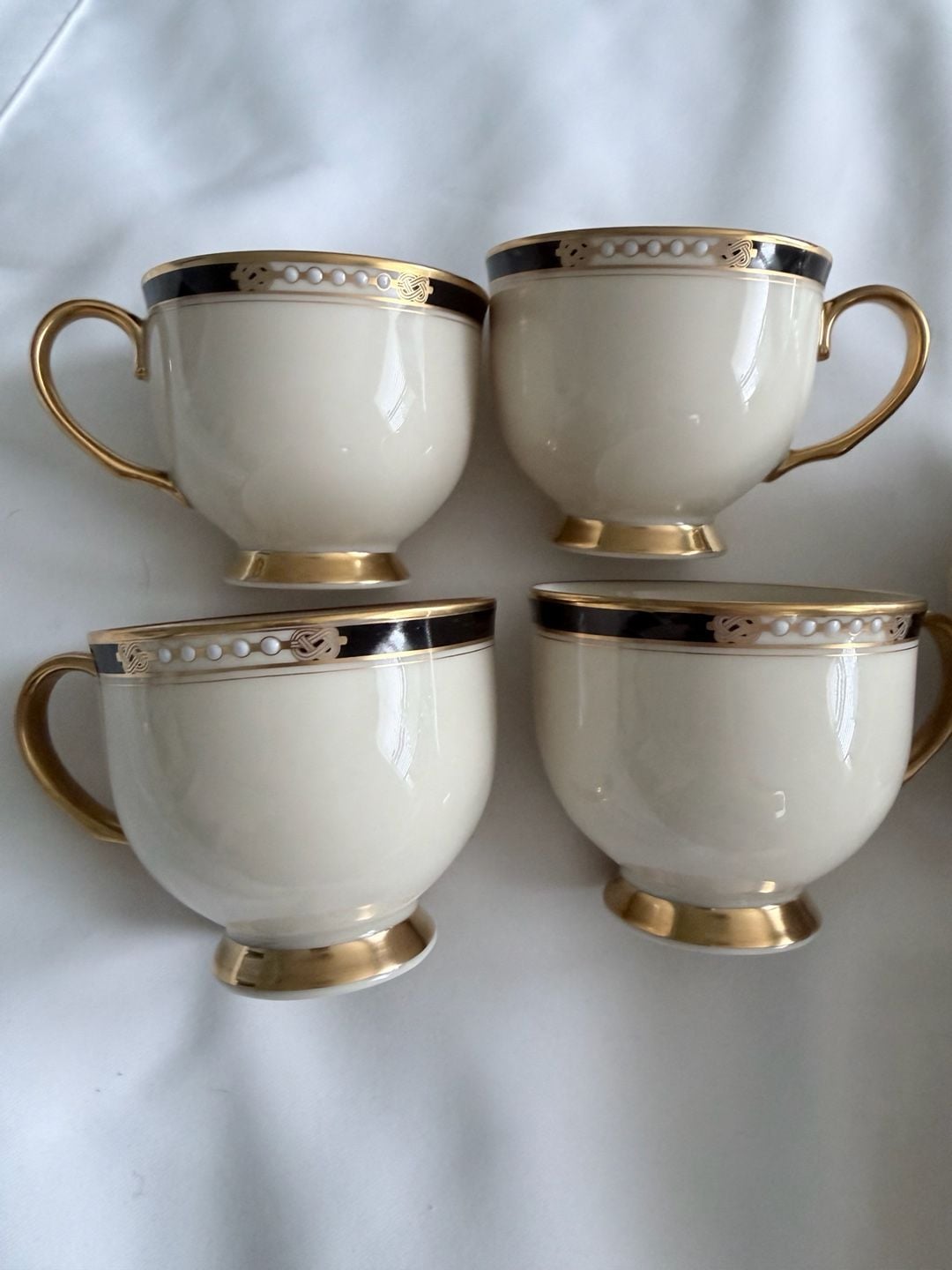 Lenox Hancock Presidential Porcelain Dinnerware Service 14 piece Set 2