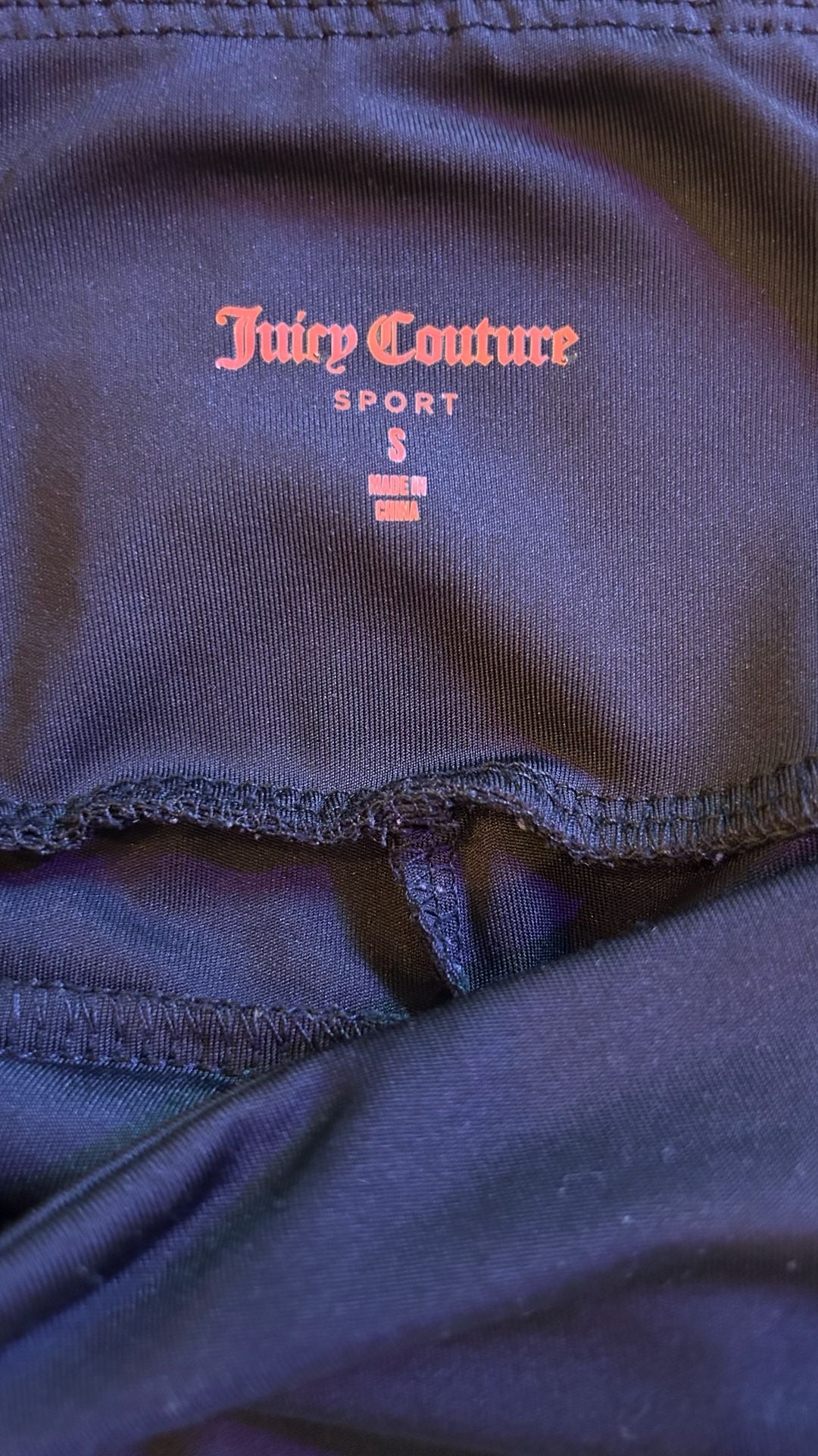 Juicy Couture Sport Two-In-One Shorts Size S Black Athletic 2