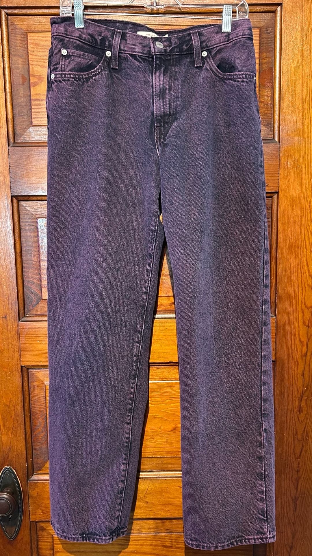 Levi's '94 Baggy Size 28 Purple Acid Wash Jeans 2